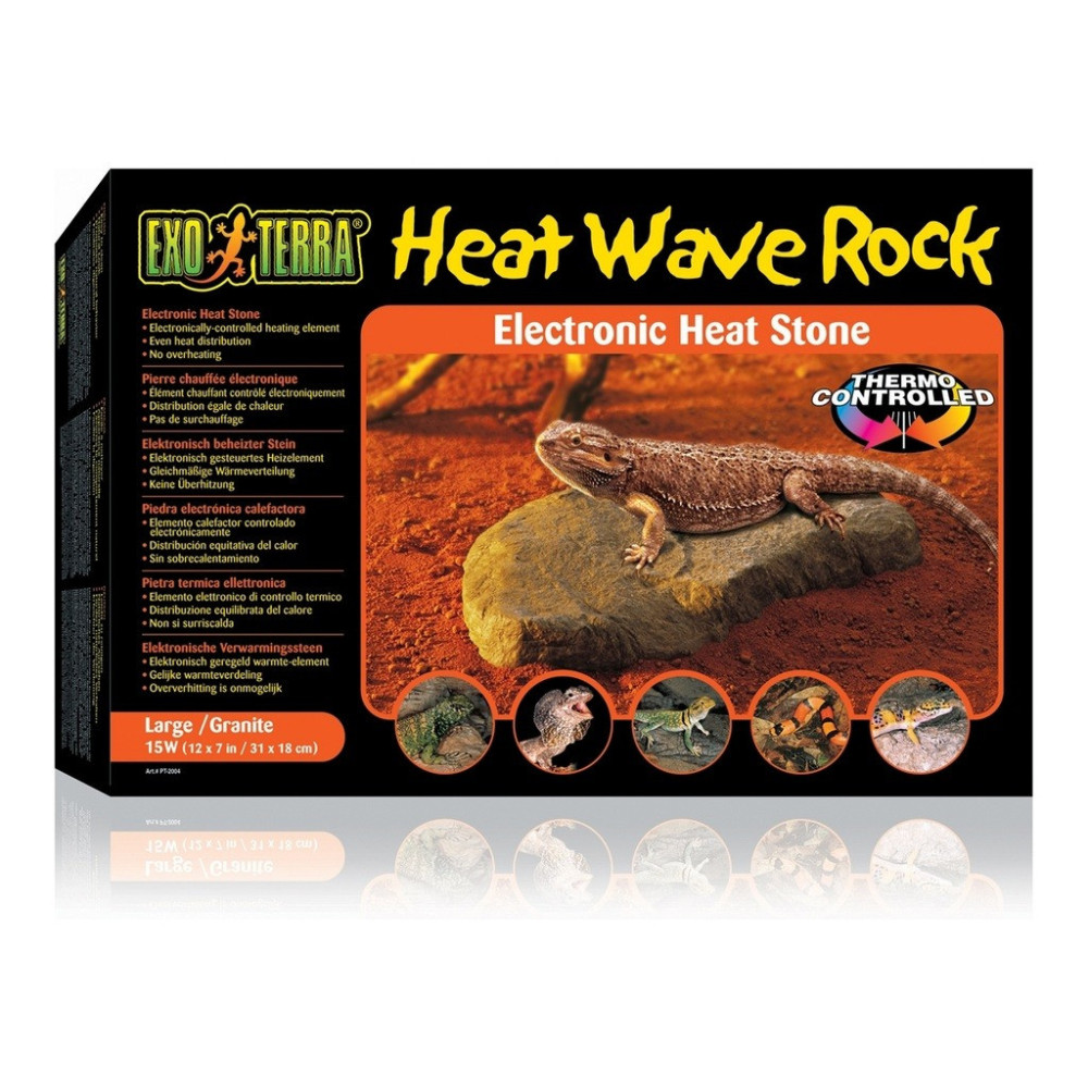 Exo Terra Heat Wave Rock, Large, 15 W