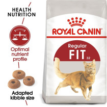 Royal Canin Feline Health Nutrition Cat Food, Fit 32, 400 G
