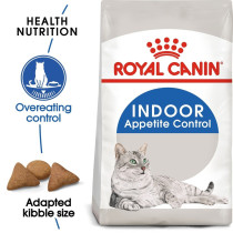 Royal Canin Feline Health Nutrition Indoor Appetite Control, 2 Kg, Cat Dry Food