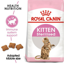 Royal Canin Feline Health Nutrition Kitten Sterilised, 2 Kg, Cat Dry Food