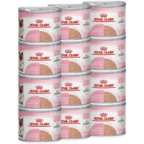 Royal Canin Feline Health Nutrition Mother And Babycat Mousse, Wet Food-Cans, 12 x 195 G