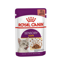 Royal Canin Feline Health Nutrition Sensory Taste Gravy, Wet Food-Pouches, 12 x 85 G