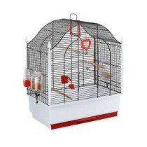 Ferplast Villa Bird Cage, 50 x 31 x 63.5 Cm, White/Black