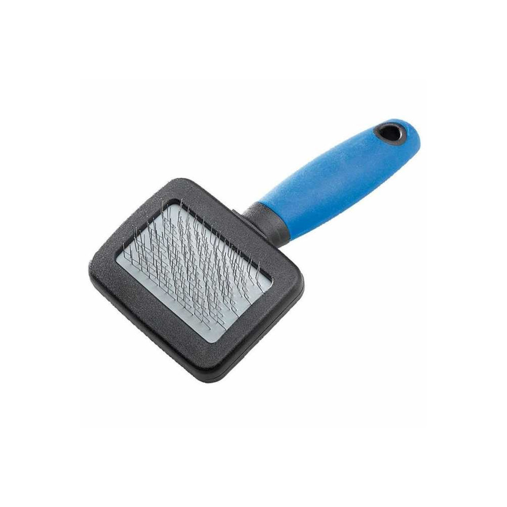 Ferplast Carder Brush For Cat And Dog, Blue/Black, 12 x 6 x 3 Cm