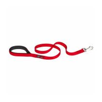 Ferplast Daytona Nylon Leash For Dogs, Red, 15Mm x L 120 Cm