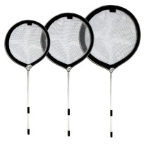 Dymax Koi Net, 100 Cm Diameter And 3 M Handle, Black