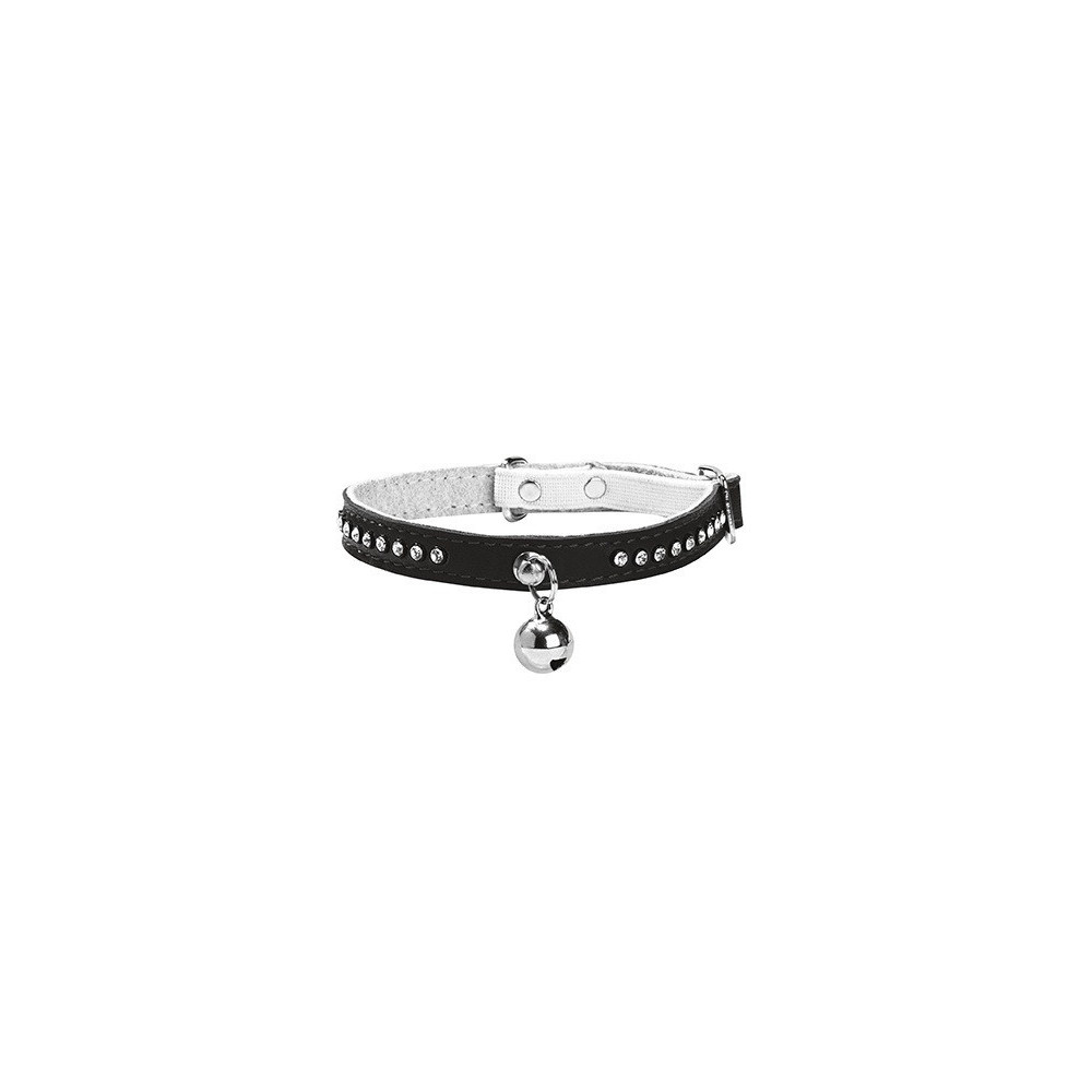 Bobby Eclat Cat Neck Collar, Black, 24-29Cm