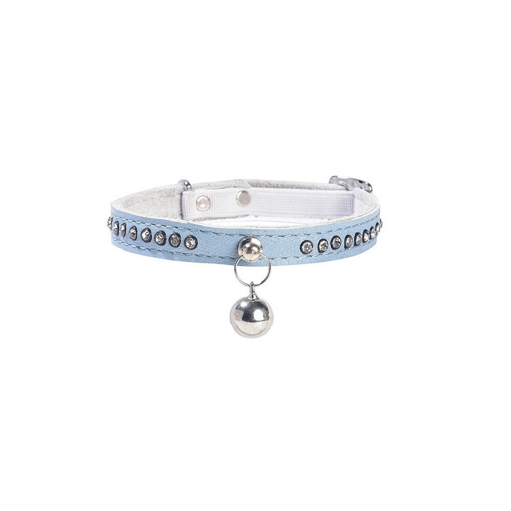 Bobby Eclat Cat Neck Collar, Blue, 24-29Cm