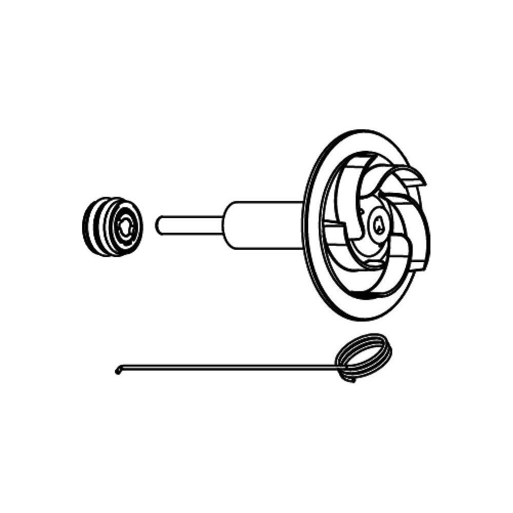 Sicce Eko Power 14.0 Complete Impeller With Ceramic Bushings