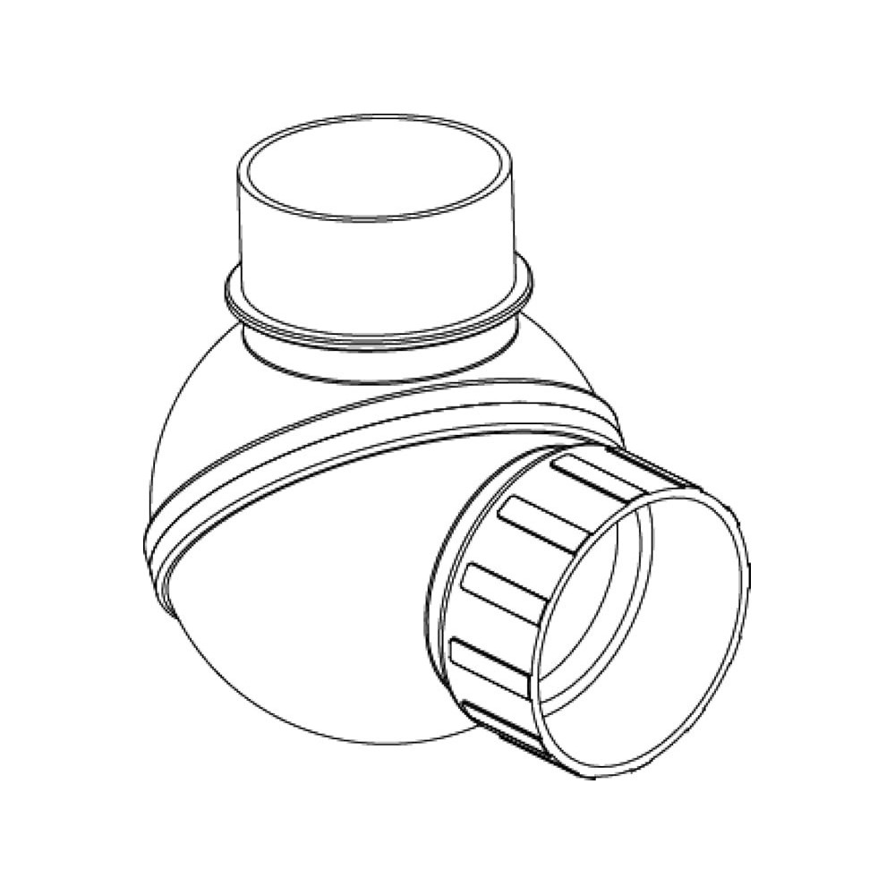 Sicce Filters Pumps Accessories Eko Power Spherical Valve 1 Inch 1/2 M/F Ring Nut, O-Ring