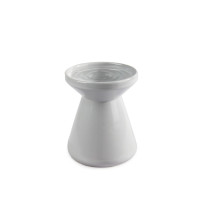All For Paws Elevated Pet Water Bowl, White