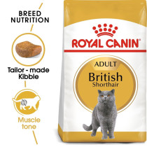 Royal Canin Feline Breed Nutrition British Shorthair Adult, 4 Kg