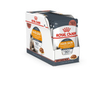 Royal Canin Feline Care Nutrition Hair And Skin Gravy, Wet Food, 12 x 85G