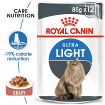 Royal Canin Feline Care Nutrition Light Weight Care, Wet Food, 12 x 85G