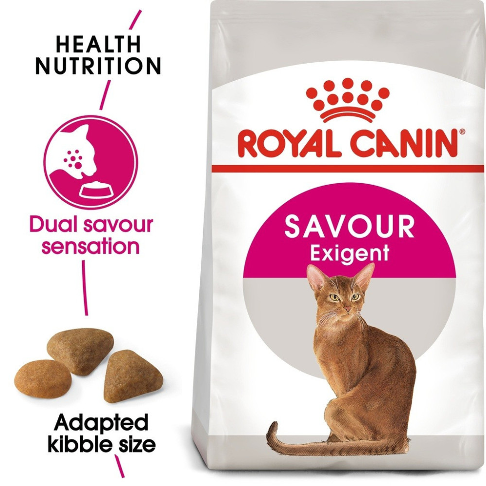 Royal Canin Feline Health Nutrition Savour Exigent Cat Food, 10Kg