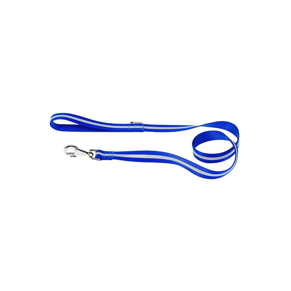 Ferplast Club Reflex G Reflective Dog Leash, Blue, 15Mm x L 120Cm
