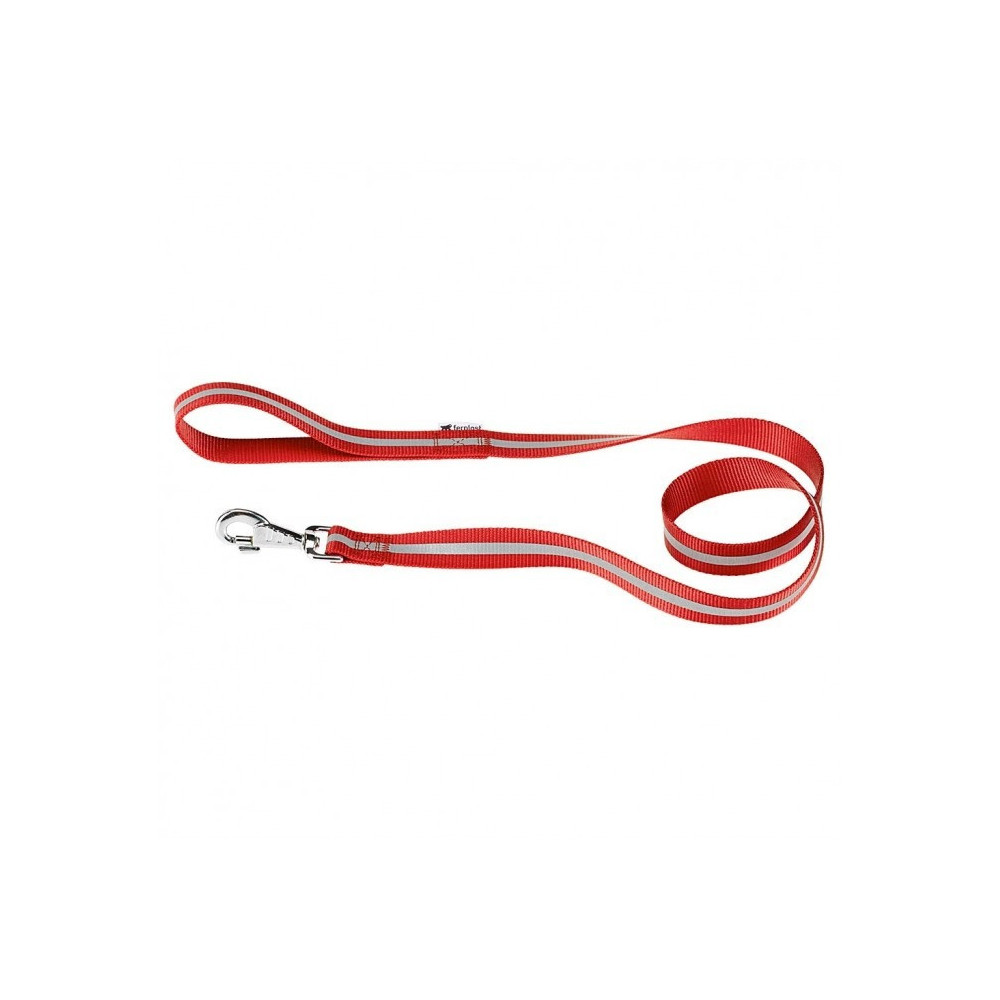 Ferplast Club Reflex Dog Leash, Red, 20Mm x L 120Cm x L 47.2