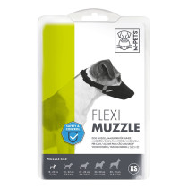 M Pets Flexi Muzzle XS, 18 To 20 cm, Black