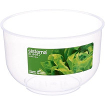 Sistema Klip It Airtight Food Storage Container With 3.5L Capacity, Clear/Blue