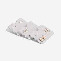 Stackers Unique Earring Display Stand Pack Of 3 Pieces, Grey