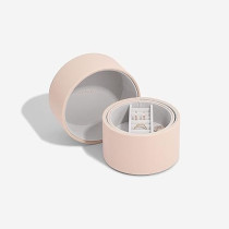 Stackers Bedside Layered Jewellery Box Pod, Blush Pink