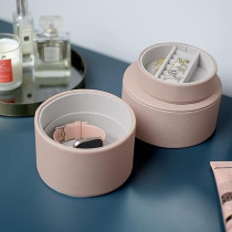 Stackers Bedside Layered Jewellery Box Pod, Blush Pink