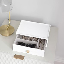Stackers Classic Accessory Sliding Drawer, Pebble White