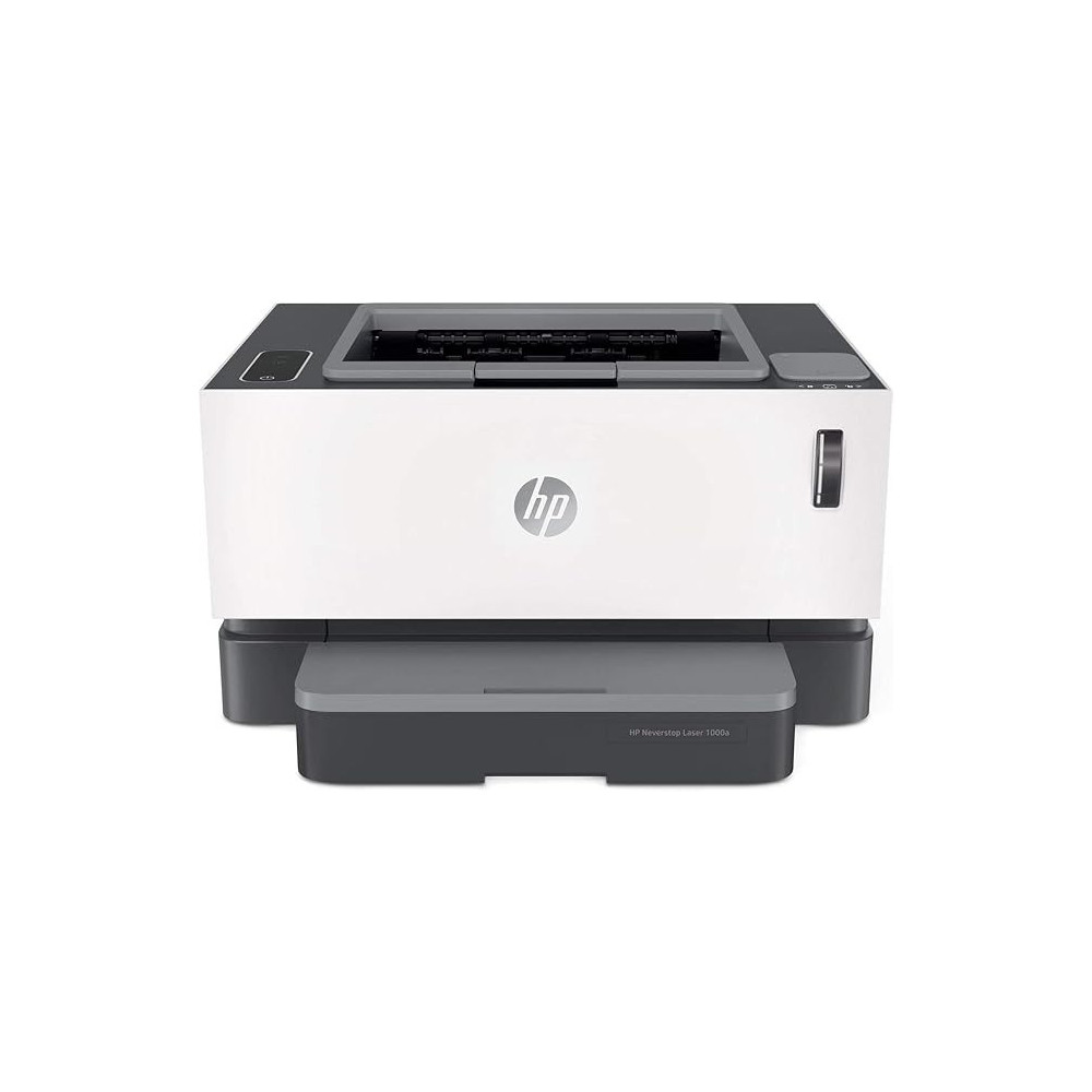 HP Neverstop Laser 1000a Printer, 4RY22A, White/Black