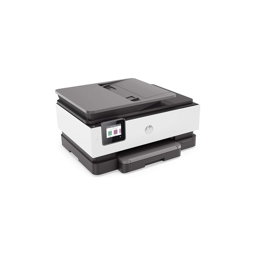 Hp Officejet Pro 8023, Wireless Print Scan Copy Fax All-In-One Printer 4800 X 1200 Dpi, White/Black, 1KR64B