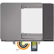 Hp Officejet Pro 8023, Wireless Print Scan Copy Fax All-In-One Printer 4800 X 1200 Dpi, White/Black, 1KR64B