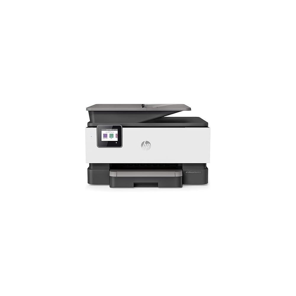Hp Officejet Pro 9010 All-In-One Wireless Printer, With Smart Tasks For Smart Office Productivity, White/Black, 3UK83B