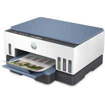 HP Smart Tank 725 All-in-One Printer Wireless, Print, Scan, Copy, Auto Duplex Printing, Print up to 18000 Black or 8000 Color Pages, White/Blue, 28B51A, Standard