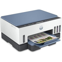 HP Smart Tank 725 All-in-One Printer Wireless, Print, Scan, Copy, Auto Duplex Printing, Print up to 18000 Black or 8000 Color Pages, White/Blue, 28B51A, Standard