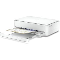 HP DeskJet Plus Ink Advantage 6075 Printer, All-in-One, Wireless, Print, Copy And Scan Inkjet Printer, White, 5SE26B