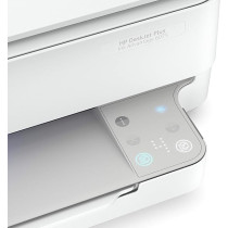 HP DeskJet Plus Ink Advantage 6075 Printer, All-in-One, Wireless, Print, Copy And Scan Inkjet Printer, White, 5SE26B