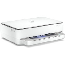 HP DeskJet Plus Ink Advantage 6075 Printer, All-in-One, Wireless, Print, Copy And Scan Inkjet Printer, White, 5SE26B