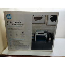 HP Color Laserjet Pro MFP 4303fdw Printer, White and Blue, 5HH67A