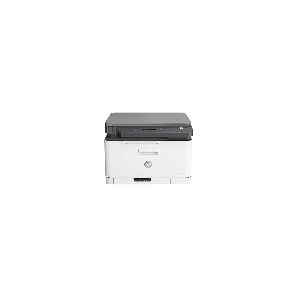 HP Color Laser MFP 178nw Printer Print, Copy, Scan, Scan to PDF, Multifuctional Print Speed up to 19 ppm (Black) and 4 ppm (Colour), White 4ZB96A