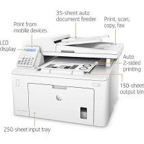 HP LaserJet Pro MFP, White, M227fdn