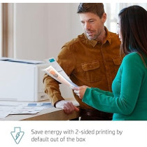 HP Color LaserJet Pro M454dn Printer, Double-Sided Printing And Built-in Ethernet, W1Y44A, White