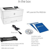 HP LaserJet Pro M501dn Duplex Printer With One-Year, Next-Business Day, Onsite Warranty (J8H61A)
