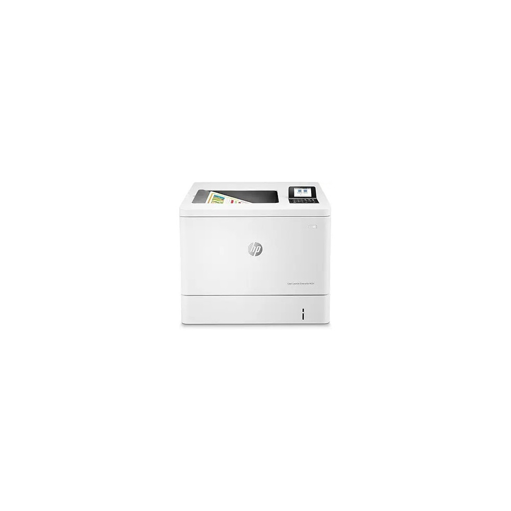 HP Color LaserJet Enterprise M554dn Duplex Printer, 7ZU81A, White