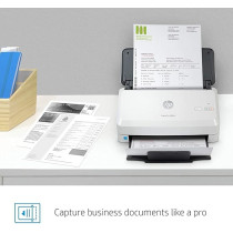 HP ScanJet Pro 3000 s4 Sheet-Feed Scanner, Light Grey, 6FW07A