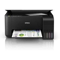 Epson EcoTank L3110 - 3-in-1 Printer with Epson's Integrated Ink Tank System for Cost-Effective, Quality Colour Printing, Black, L3110