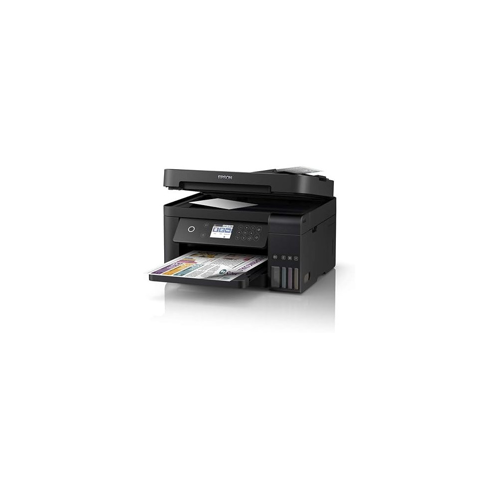 Epson Ecotank L6170, 3-In-1 Wireless Printer With Epson'S Integrated Ink Tank System For Cost-Effective, Quality Colour Printing, Black