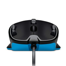 Logitech G300s USB Wired Gaming Mouse, 2, 500 DPI, RGB, Light Weight, 9 Programmable Controls, On-Board Memory, Compatible with PC/Mac, Black, â€Ž910-004360