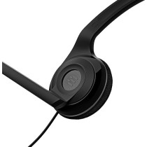 Sennheiser PC 5 Chat Headset for Internet Communication, E-Learning and Gaming Noise Cancelling Microphone, Casual Gaming Lightweight, high Comfort, Minimalistic, Black, Wired