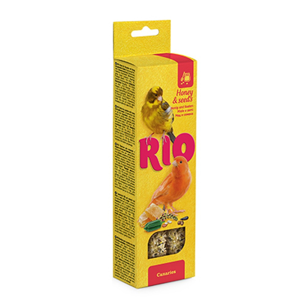 RIO Sticks For Canaries With Honey And Seeds, 2 Piece, 40g
