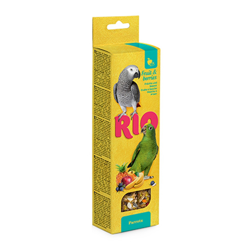 RIO Sticks For Parrots With Fruit And Berries, 2 Piece, 90g
