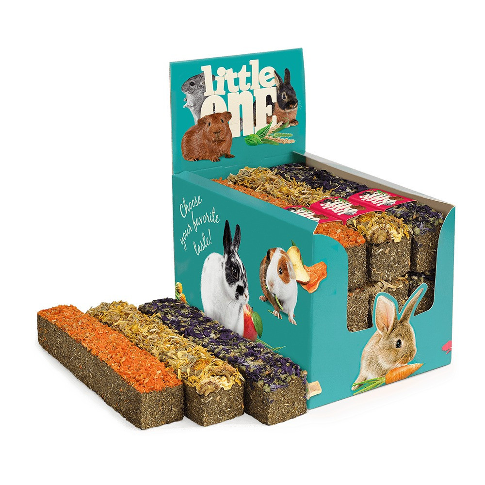 Little One Stick From Medow Grasses With Topping Assorted Display Box Of 9 Piece, 85g
